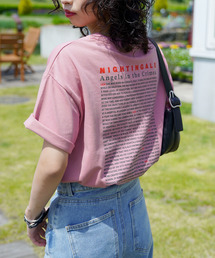 Chillfar バッグロゴデザインカラフルTEEシャツ