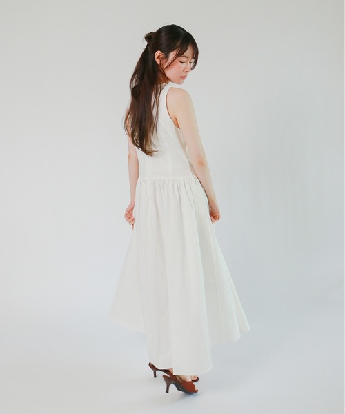 mic by Olu.(ミックバイオルドット)の「< ZOZOTOWN限定 >クラシックボタンワンピース(ワンピース・レディース・ホワイト/ブラック・SMALL/MEDIUM)」の11枚目の写真