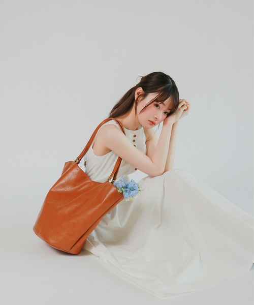 mic by Olu.(ミックバイオルドット)の「< ZOZOTOWN限定 >クラシックボタンワンピース(ワンピース・レディース・ホワイト/ブラック・SMALL/MEDIUM)」の17枚目の写真