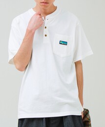 【Franklin Climbing/フランクリンクライミング】ヘンリーネックラベルTシャツ