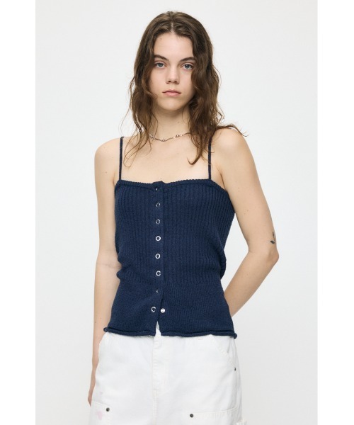 MOUSSY｜マウジーのキャミソール（ブルー・ネイビー/青色系）通販