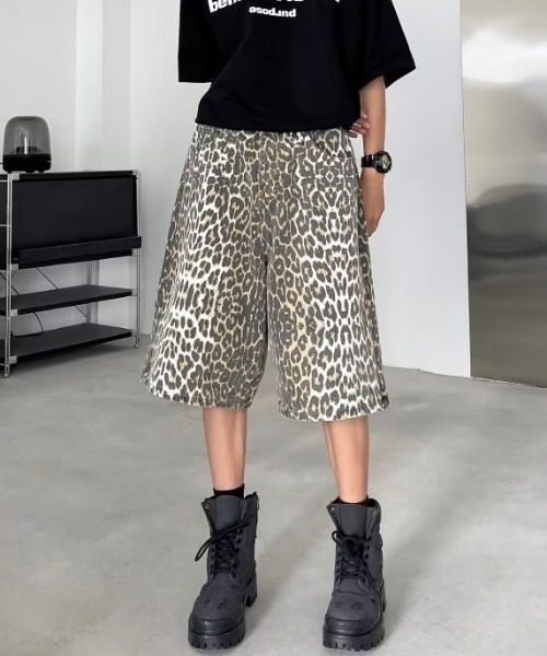 B.R.U(ブル)の「レオパード柄ハーフパンツ(デニムパンツ・メンズ・その他・LARGE/MEDIUM)」の8枚目の写真