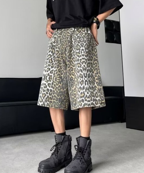 B.R.U(ブル)の「レオパード柄ハーフパンツ(デニムパンツ・メンズ・その他・LARGE/MEDIUM)」の5枚目の写真