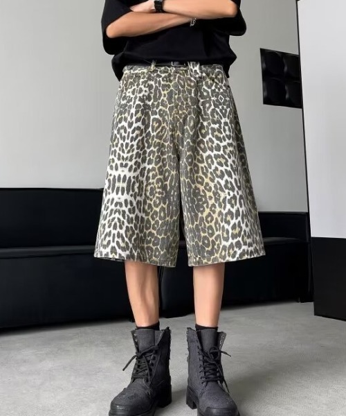 B.R.U(ブル)の「レオパード柄ハーフパンツ(デニムパンツ・メンズ・その他・LARGE/MEDIUM)」の7枚目の写真