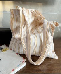 マルチストライプトートバッグ