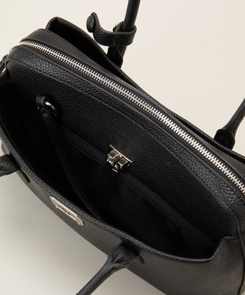 LE VERNIS(ル・ベルニ)の「LE VERNIS(ル・ベルニ)Wide boston bag S(ボストンバッグ・レディース・ブラック/ブラウン/ベージュ・FREE)」の14枚目の写真