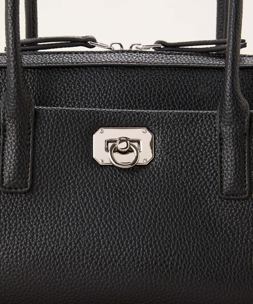 LE VERNIS(ル・ベルニ)の「LE VERNIS(ル・ベルニ)Wide boston bag S(ボストンバッグ・レディース・ブラック/ブラウン/ベージュ・FREE)」の15枚目の写真