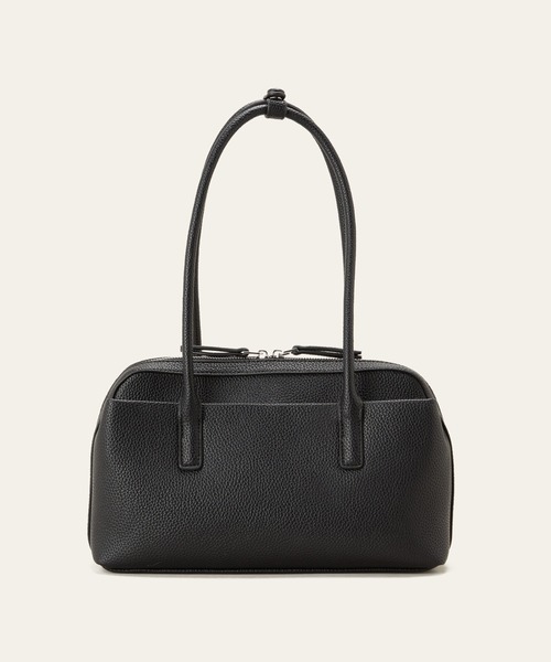 LE VERNIS(ル・ベルニ)の「LE VERNIS(ル・ベルニ)Wide boston bag S(ボストンバッグ・レディース・ブラック/ブラウン/ベージュ・FREE)」の5枚目の写真