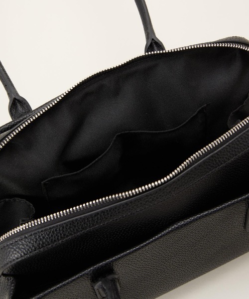 LE VERNIS(ル・ベルニ)の「LE VERNIS(ル・ベルニ)Wide boston bag S(ボストンバッグ・レディース・ブラック/ブラウン/ベージュ・FREE)」の9枚目の写真