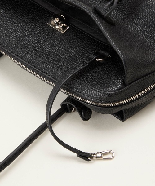 LE VERNIS(ル・ベルニ)の「LE VERNIS(ル・ベルニ)Wide boston bag S(ボストンバッグ・レディース・ブラック/ブラウン/ベージュ・FREE)」の12枚目の写真