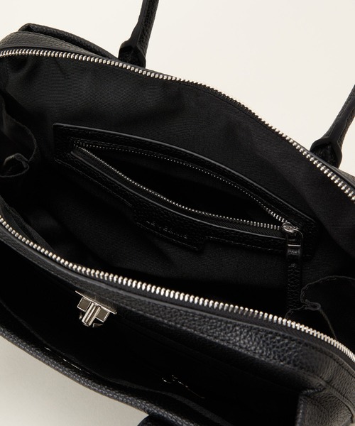 LE VERNIS(ル・ベルニ)の「LE VERNIS(ル・ベルニ)Wide boston bag S(ボストンバッグ・レディース・ブラック/ブラウン/ベージュ・FREE)」の13枚目の写真
