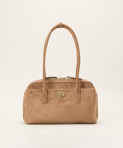 LE VERNIS(ル・ベルニ)の「LE VERNIS(ル・ベルニ)Wide boston bag S(ボストンバッグ・レディース・ブラック/ブラウン/ベージュ・FREE)」の20枚目の写真