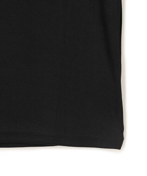 Jayro(ジャイロ)の「パールネックフレンチスリーブTシャツ(Tシャツ/カットソー・レディース・ホワイト系その他/ブラック・FREE)」の8枚目の写真