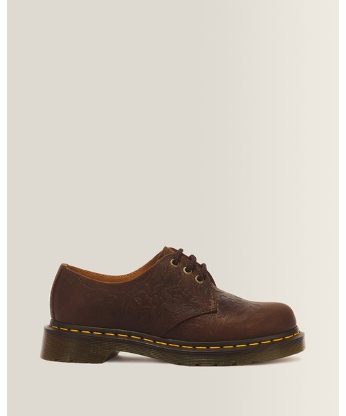 Dr. Martens(ドクターマーチン)の「Dr. Martens/ドクターマーチン 1461 EMBOSS FLORAL 3 ホール シューズ 43277200(その他シューズ・メンズ・ブラウン・UK5/UK7/UK8/UK9/UK6/UK4/UK3)」の1枚目の写真