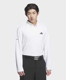 モノグラム長袖ポロシャツ【adidas Golf/アディダスゴルフ】