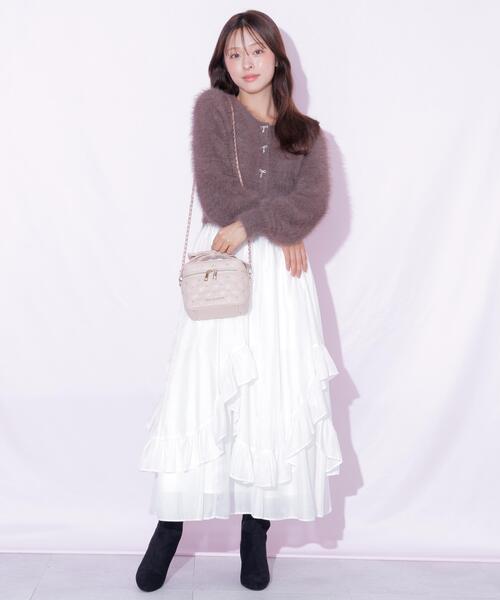 JILL by JILL STUART(ジルバイジルスチュアート)の「リボンハンドルバニティ(ショルダーバッグ・レディース・ブラック/ホワイト/ピンク・FREE)」の20枚目の写真