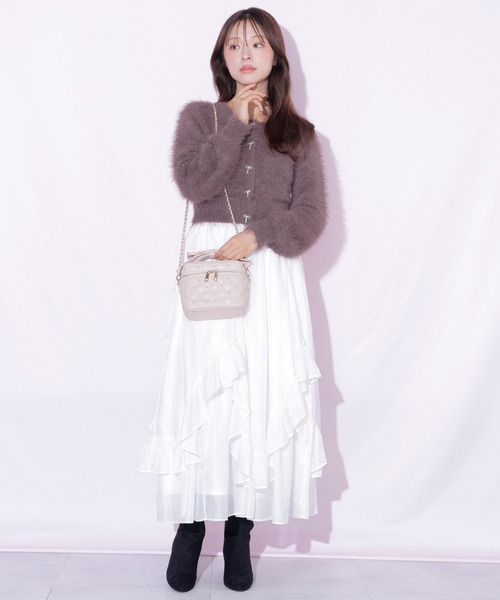 JILL by JILL STUART(ジルバイジルスチュアート)の「リボンハンドルバニティ(ショルダーバッグ・レディース・ブラック/ホワイト/ピンク・FREE)」の18枚目の写真
