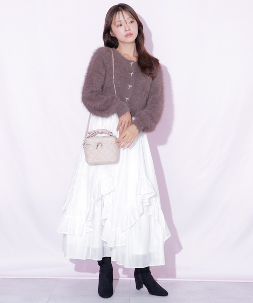 JILL by JILL STUART(ジルバイジルスチュアート)の「リボンハンドルバニティ(ショルダーバッグ・レディース・ブラック/ホワイト/ピンク・FREE)」の19枚目の写真