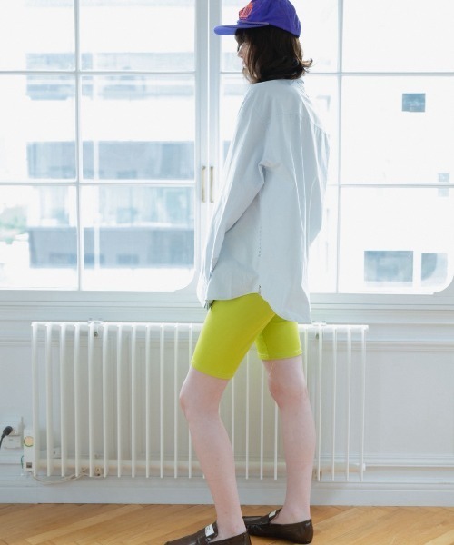 common gull products.(コモンガルプロダクツ)の「褪せたダブルカフスシャツ(シャツ/ブラウス・レディース・ダークブラウン系/ベージュ系/ライトブルー・SMALL/LARGE/MEDIUM)」の17枚目の写真