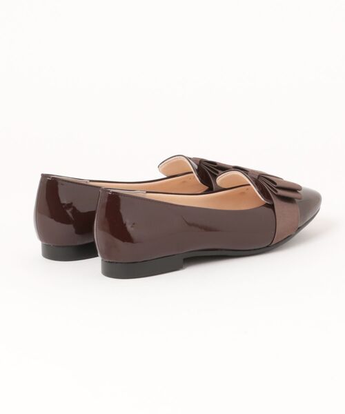 Bridget Birkin(ブリジットバーキン)の「【Bridget Birkin】グログランリボンレインシューズ(564027)(レインシューズ・レディース・ブラック/ブラウン・22.5/23/23.5/24/24.5)」の3枚目の写真