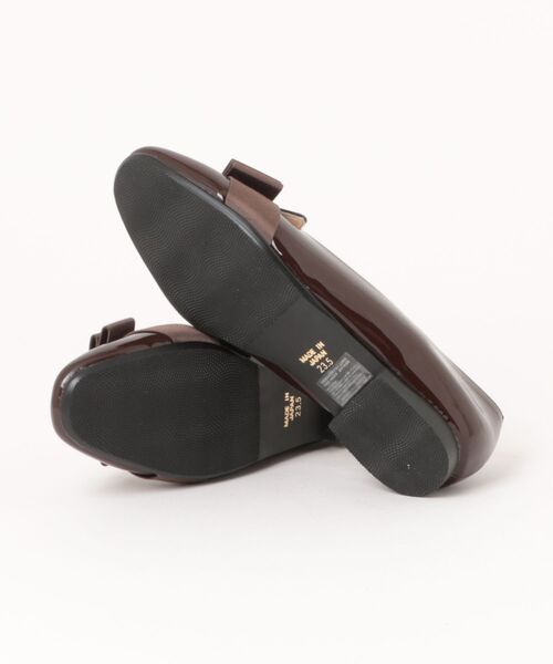 Bridget Birkin(ブリジットバーキン)の「【Bridget Birkin】グログランリボンレインシューズ(564027)(レインシューズ・レディース・ブラック/ブラウン・22.5/23/23.5/24/24.5)」の4枚目の写真