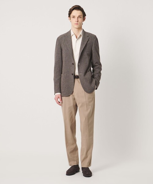 UNITED ARROWS(ユナイテッドアローズ)の「FORTEX ワッフル 2ボタン テーラードジャケット T―MODEL(テーラードジャケット・メンズ・モカ・L/M/XL/S)」の3枚目の写真