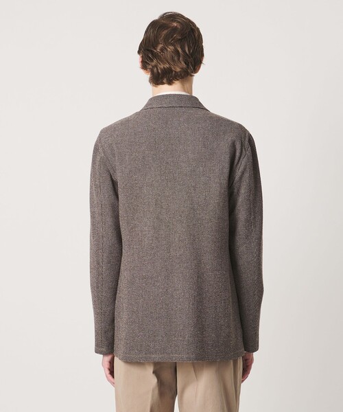 UNITED ARROWS(ユナイテッドアローズ)の「FORTEX ワッフル 2ボタン テーラードジャケット T―MODEL(テーラードジャケット・メンズ・モカ・L/M/XL/S)」の6枚目の写真