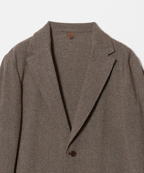 UNITED ARROWS(ユナイテッドアローズ)の「FORTEX ワッフル 2ボタン テーラードジャケット T―MODEL(テーラードジャケット・メンズ・モカ・L/M/XL/S)」の9枚目の写真