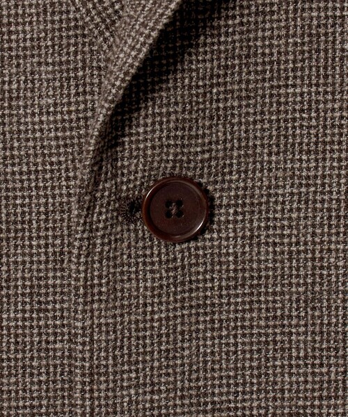 UNITED ARROWS(ユナイテッドアローズ)の「FORTEX ワッフル 2ボタン テーラードジャケット T―MODEL(テーラードジャケット・メンズ・モカ・L/M/XL/S)」の12枚目の写真