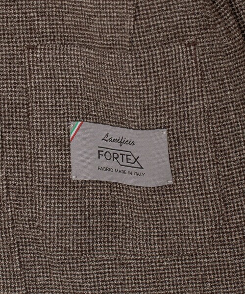 UNITED ARROWS(ユナイテッドアローズ)の「FORTEX ワッフル 2ボタン テーラードジャケット T―MODEL(テーラードジャケット・メンズ・モカ・L/M/XL/S)」の13枚目の写真