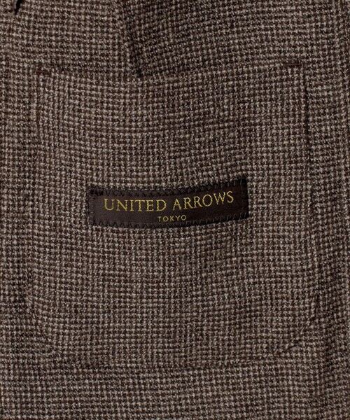 UNITED ARROWS(ユナイテッドアローズ)の「FORTEX ワッフル 2ボタン テーラードジャケット T―MODEL(テーラードジャケット・メンズ・モカ・L/M/XL/S)」の14枚目の写真