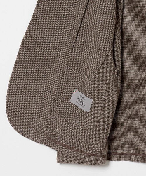 UNITED ARROWS(ユナイテッドアローズ)の「FORTEX ワッフル 2ボタン テーラードジャケット T―MODEL(テーラードジャケット・メンズ・モカ・L/M/XL/S)」の22枚目の写真