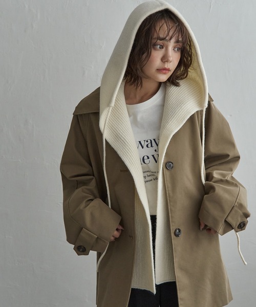 TODAYFUL/トゥデイフル】Rib Knit Muffler/リブニットマフラー
