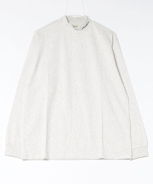 Eddie Bauer(エディーバウアー)の「モックネック 長袖Tシャツ(Tシャツ/カットソー・メンズ・ダークグリーン/ホワイト/ダークネイビー/アイボリー・S/XXL/XL/L/M)」の2枚目の写真