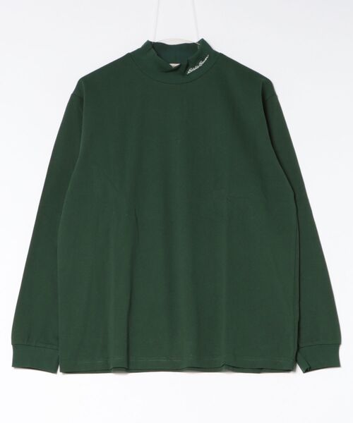 Eddie Bauer(エディーバウアー)の「モックネック 長袖Tシャツ(Tシャツ/カットソー・メンズ・ダークグリーン/ホワイト/ダークネイビー/アイボリー・S/XXL/XL/L/M)」の3枚目の写真