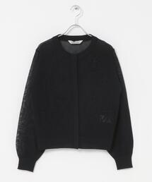 Torrazzo Donna（トラッゾドンナ）の「Torrazzo Donna　CORD LACE SHEER CARDIGAN（カーディガン/ボレロ）」