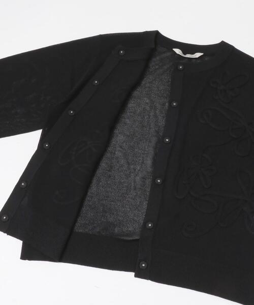 URBAN RESEARCH ROSSO WOMEN(アーバンリサーチ ロッソ)の「Torrazzo Donna CORD LACE SHEER CARDIGAN(カーディガン/ボレロ・レディース・ホワイト/グレー/ブラック・FREE)」の15枚目の写真