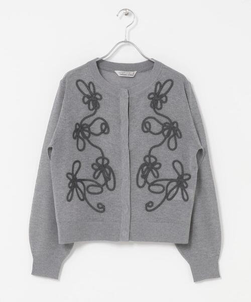 URBAN RESEARCH ROSSO WOMEN(アーバンリサーチ ロッソ)の「Torrazzo Donna CORD LACE SHEER CARDIGAN(カーディガン/ボレロ・レディース・ホワイト/グレー/ブラック・FREE)」の20枚目の写真
