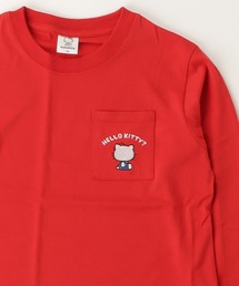 sanrio（サンリオ）の「【71】【Sanrio/サンリオ】キャラクタープリントロンT/ハローキティ/クロミ/ポムポムプリン/マイメロディ/シナモロール/ポチャッコ/ペコちゃんサンリオキャラクターズ/不二家/長袖/キッズ（S）（Tシャツ/カットソー）」