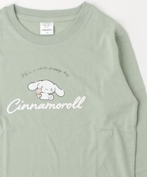 sanrio（サンリオ）の「【71】【Sanrio/サンリオ】キャラクタープリントロンT/ハローキティ/クロミ/ポムポムプリン/マイメロディ/シナモロール/ポチャッコ/ペコちゃんサンリオキャラクターズ/不二家/長袖/キッズ（S）（Tシャツ/カットソー）」