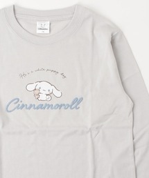 sanrio（サンリオ）の「【71】【Sanrio/サンリオ】キャラクタープリントロンT/ハローキティ/クロミ/ポムポムプリン/マイメロディ/シナモロール/ポチャッコ/ペコちゃんサンリオキャラクターズ/不二家/長袖/キッズ（S）（Tシャツ/カットソー）」