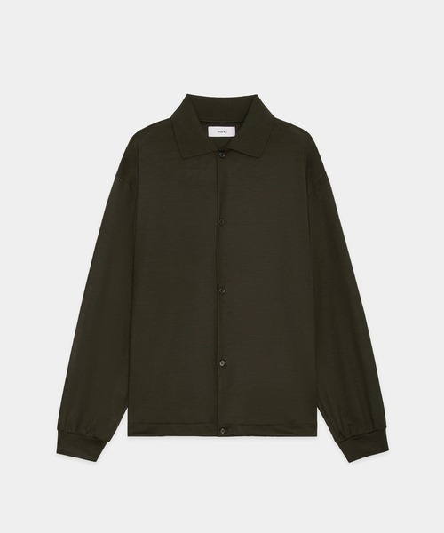 markaware(マーカウェア)の「【marka】SHIRT CARDIGAN(カーディガン/ボレロ・メンズ・ダークブラウン/レッド/オリーブ・1/2)」の8枚目の写真