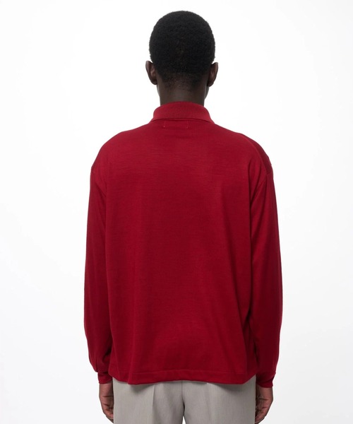 markaware(マーカウェア)の「【marka】SHIRT CARDIGAN(カーディガン/ボレロ・メンズ・ダークブラウン/レッド/オリーブ・1/2)」の11枚目の写真