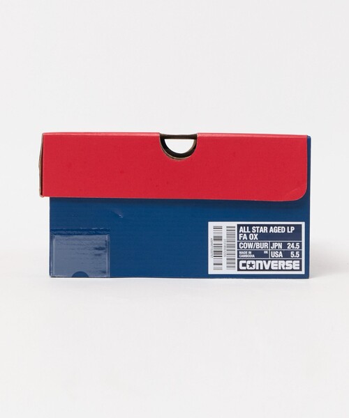 green label relaxing(グリーンレーベルリラクシング)の「【WEB限定】<CONVERSE>オールスター エイジド LP FA OX スニーカー(スニーカー・レディース・オフホワイト・23cm/25cm/24cm/23.5cm/24.5cm)」の12枚目の写真