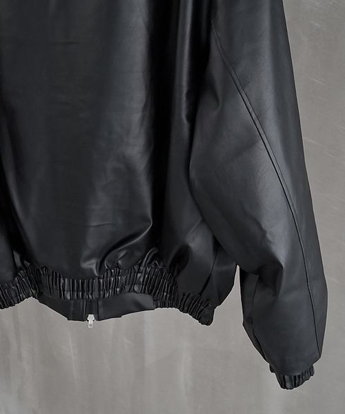 WESTBOY(ウエストボーイ)の「Y2K シングルライダース エコレザージャケット WO26W8OT01(ライダースジャケット・メンズ・ブラック・XL/L)」の16枚目の写真