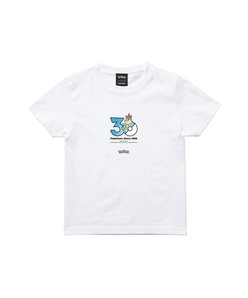 ZOZOSPOT（ゾゾスポット）の「Pokemon 30th Anniversary 1025 T-shirt 「アリゲイツ」（Tシャツ/カットソー・レディース・ホワイト・SMALL/MEDIUM/LARGE/X-LARGE/XX-LARGE/XXX-LARGE/100cm/110cm/120cm/130cm/140cm/150cm/160cm）」の2枚目の写真