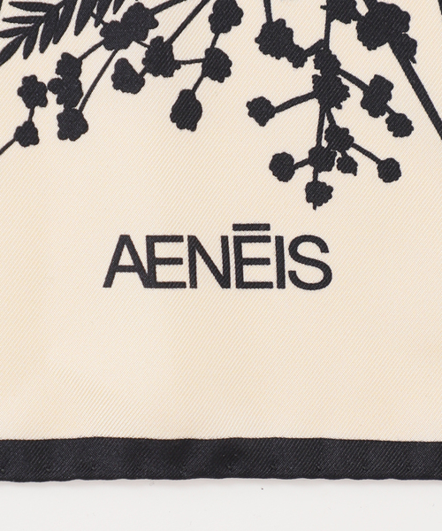 journal standard L'essage（ジャーナルスタンダードレサージュ）の「《追加》AENEIS/エネス Mimosa Silk Scarf 90-BONE スカーフ（バンダナ/スカーフ・レディース・アイボリー・FREE）」の13枚目の写真