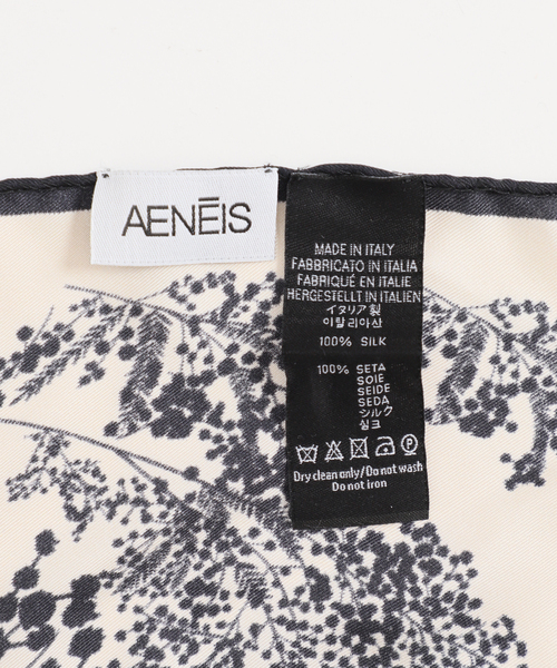journal standard L'essage（ジャーナルスタンダードレサージュ）の「《追加》AENEIS/エネス Mimosa Silk Scarf 90-BONE スカーフ（バンダナ/スカーフ・レディース・アイボリー・FREE）」の14枚目の写真