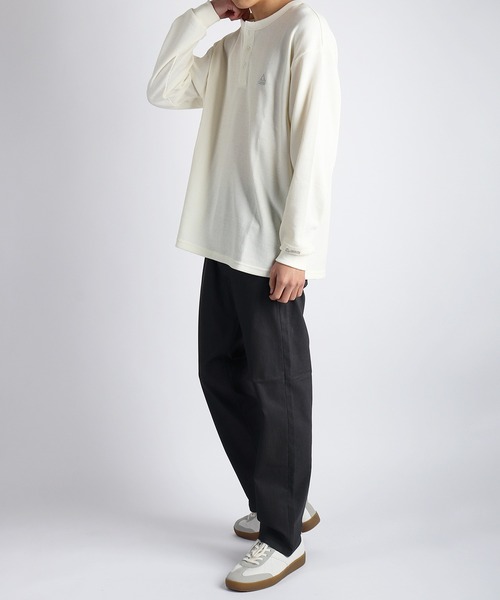WESTSEA(ウエストシー)の「薄手 裏起毛 メガストレッチパンツ ストレートパンツ バックシャーリング 5ポケット(その他パンツ・メンズ・チャコール/グレー・M/LL/L)」の4枚目の写真