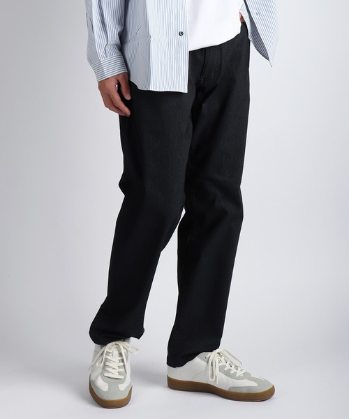 WESTSEA(ウエストシー)の「薄手 裏起毛 メガストレッチパンツ ストレートパンツ バックシャーリング 5ポケット(その他パンツ・メンズ・チャコール/グレー・M/LL/L)」の6枚目の写真